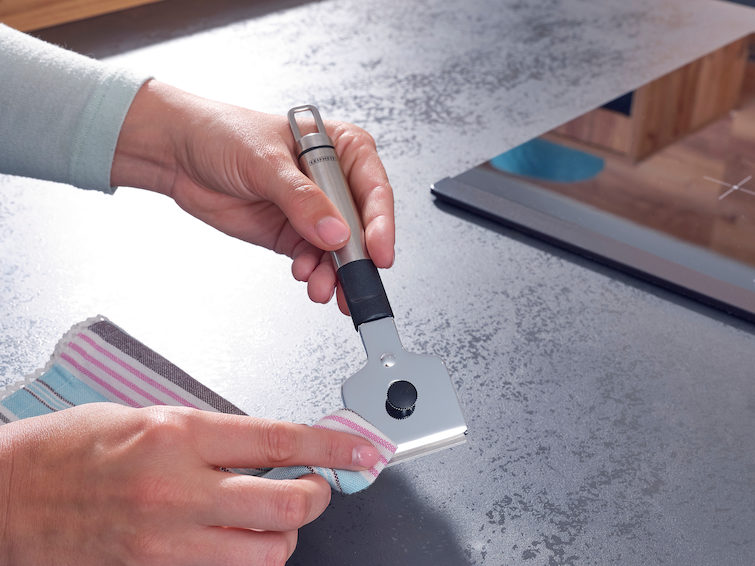 Rascador de vitrocerámica con cuchilla intercambiable utensilio cocina